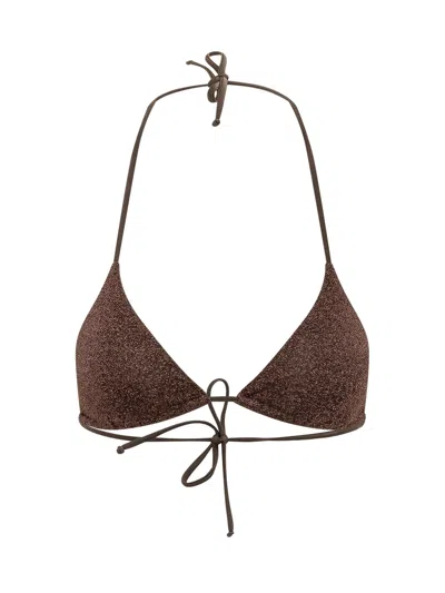 Sundek Mini Bikini Top In Coffee