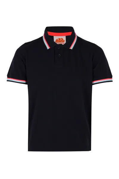Sundek Mini Brice Polo Navy In Black