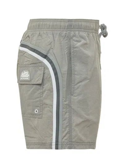 Sundek Mini Fashion Boardshorts In Ash Grey