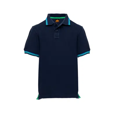 SUNDEK NAVY POLO FOR BOYS