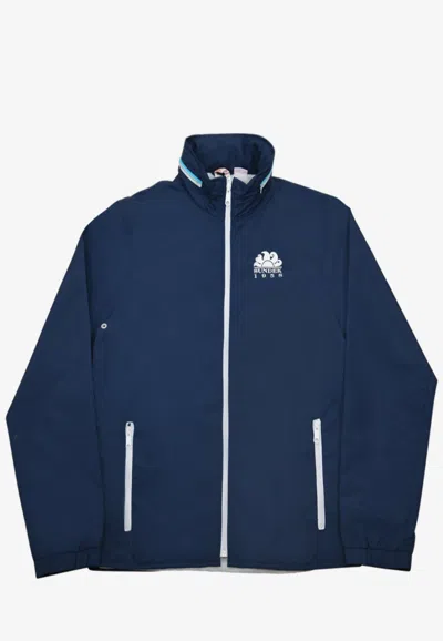Sundek New Keaton Nylon Rain Coat In Blue
