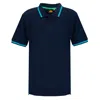 Sundek Pique Cotton Polo In Navy Blue In Blue