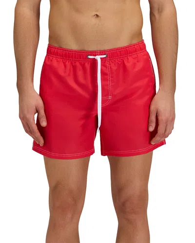 Sundek Regular Fit 14 Board Shorts In Red