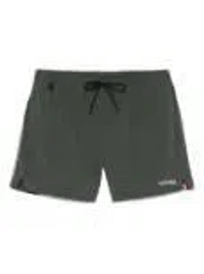 Sundek Taffeta Swim Shorts In Green