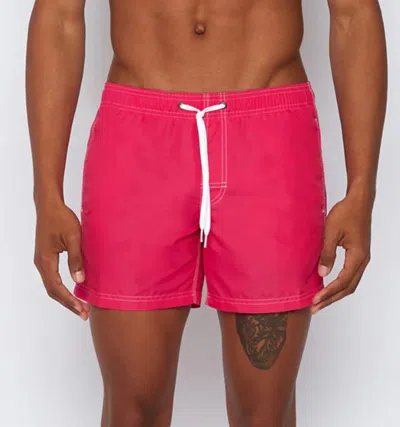 Sundek Sea Clothing Red In Rosso Vivaci