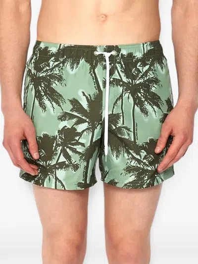 Sundek Sea Swim Shorts In Green