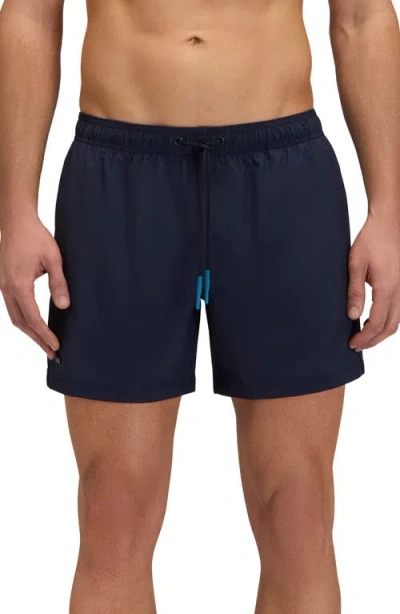 Sundek Solid Swim Trunks In Blue