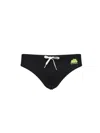 Sundek Drawstring Swimming Trunks In Black