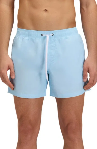 Sundek Stripe Board Shorts In Blue