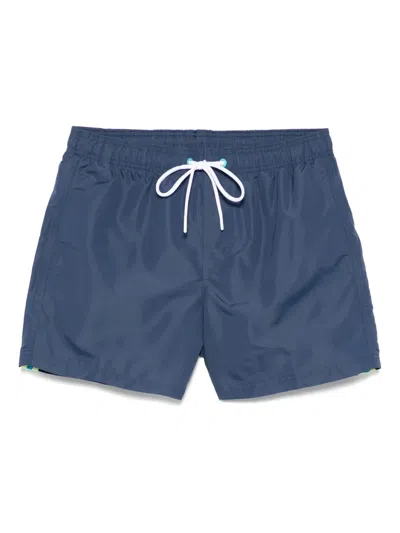 Sundek Stripe-detailing Swim Shorts