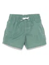 Sundek Striped Swim Shorts In Gray