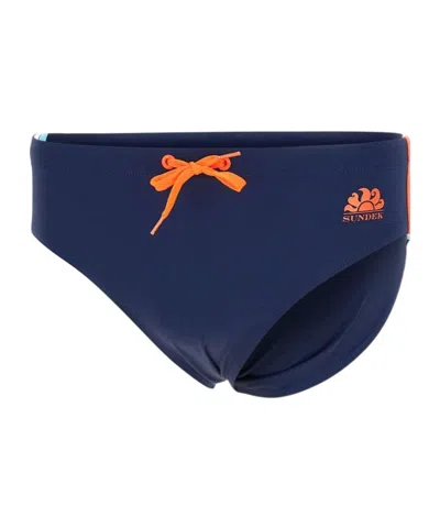 Sundek Swimming Trunks In Blue