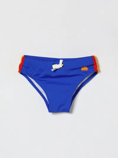 Sundek Swimsuit Kids In Blue