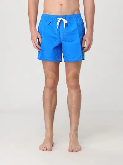 Sundek Swimsuit  Men Color Blue 2 In Blue 2