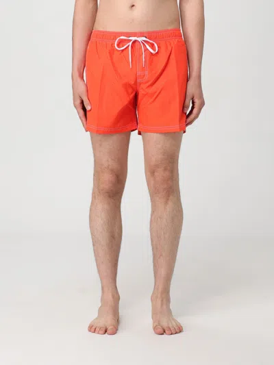 Sundek Swimsuit  Men In Orange