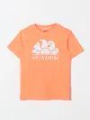 SUNDEK T-SHIRT SUNDEK KIDS COLOR ORANGE,F67707004