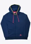 Sundek Tiziana Fleece Cotton Jacket In Blue