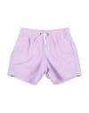 Sundek Babies'  Toddler Boy Swim Trunks Lilac Size 6 Nylon In Purple