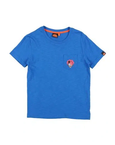 Sundek Babies'  Toddler Boy T-shirt Blue Size 6 Cotton