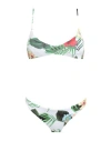 Sundek Woman Bikini White Size 10 Polyester, Elastane In White