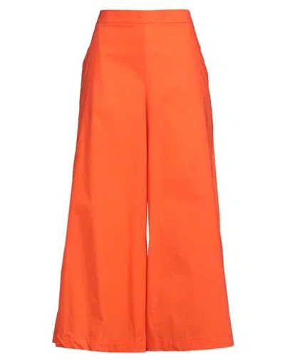 Sundek Woman Pants Orange Size L Cotton