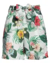 Sundek Woman Shorts & Bermuda Shorts White Size Xs Viscose In White