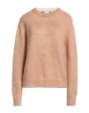 Sundek Woman Sweater Blush Size L Acrylic, Wool, Polyamide, Mohair Wool In Pink