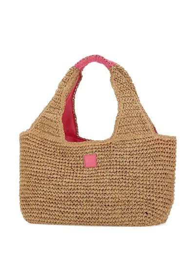 Sundek Woven-straw Tote Bag