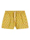 Sundek X Pelo Foundation Dog-print Swim Shorts In Multi