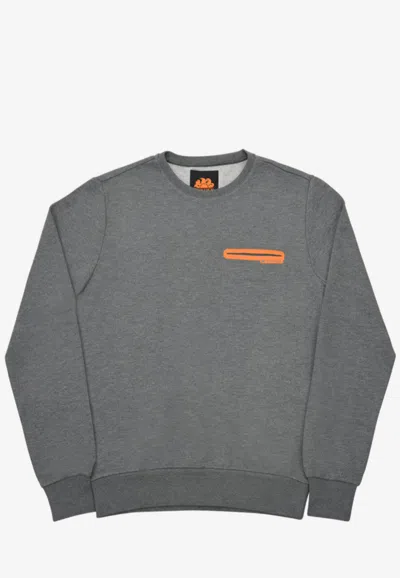 Sundek Yago Cotton Blend Sweatshirt In Grey