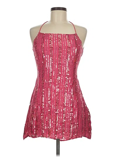 Pre-owned Sundress Cocktail Dress In Pink