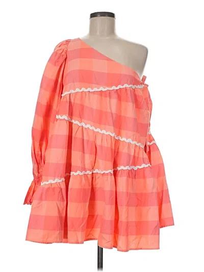 Pre-owned Sundress Kimono In Orange