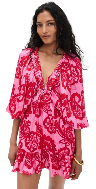 Sundress Marine Dress Bellezza Cupro In Pink