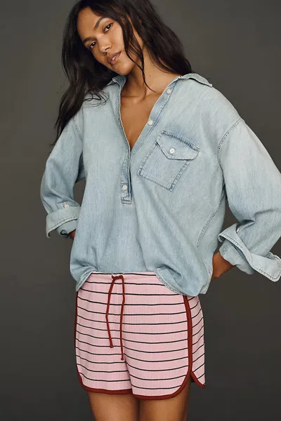 Sundry 100% Cotton Dolphin Shorts In Pink