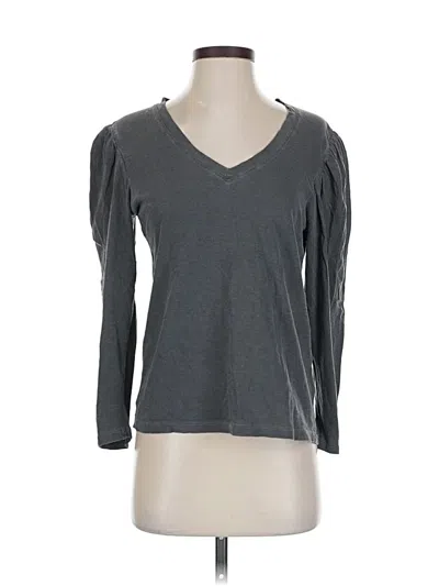 Pre-owned Sundry 3/4 Sleeve T-shirt In Gray