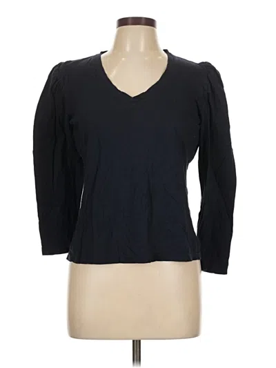 Pre-owned Sundry 3/4 Sleeve T-shirt In Black