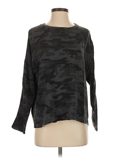 Pre-owned Sundry 3/4 Sleeve T-shirt In Black