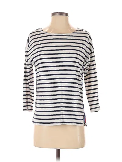 Pre-owned Sundry 3/4 Sleeve T-shirt In White