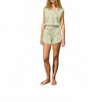 Sundry 70's Dolphin Short In Pistachio In Green
