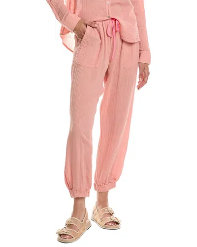 Sundry Ankle Jogger Pant In Pink