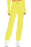 Sundry Basic Sweatpant In Lemonade In Yellow
