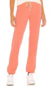 Sundry Basic Sweatpant In Tangerine Orange In Multi