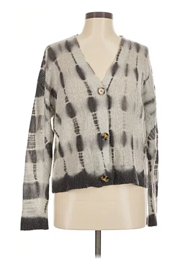 Pre-owned Sundry Cardigan Sweater In Gray