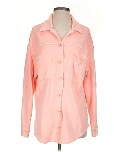 Pre-owned Sundry Cardigan Sweater In Pink