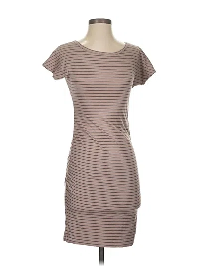 Pre-owned Sundry Casual Dress In Brown