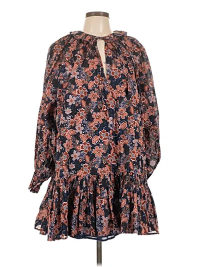 Pre-owned Sundry Casual Dress In Brown