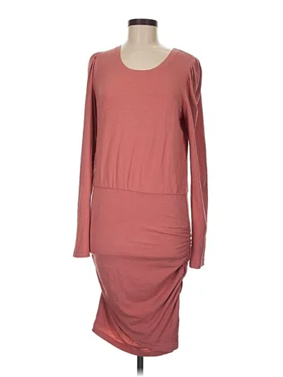 Pre-owned Sundry Casual Dress In Burgundy