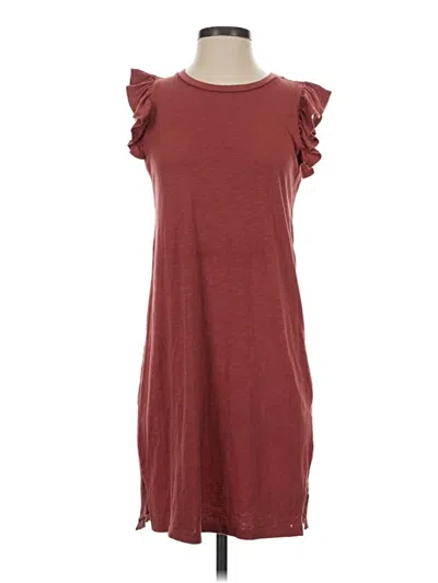 Pre-owned Sundry Casual Dress In Burgundy