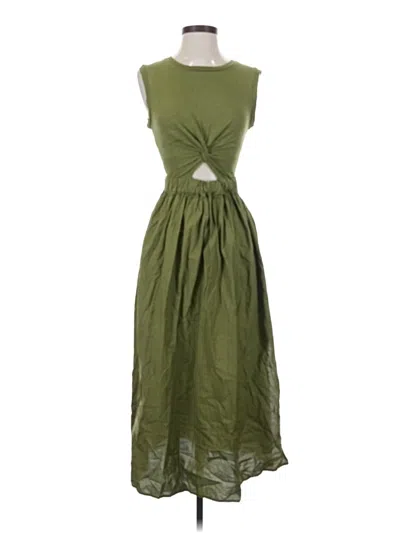 Pre-owned Sundry Casual Dress In Green