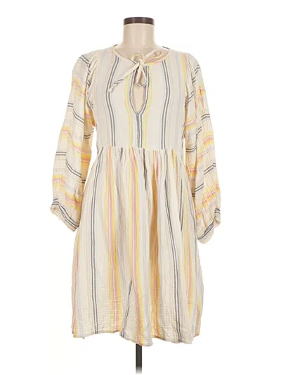 Pre-owned Sundry Casual Dress In Ivory